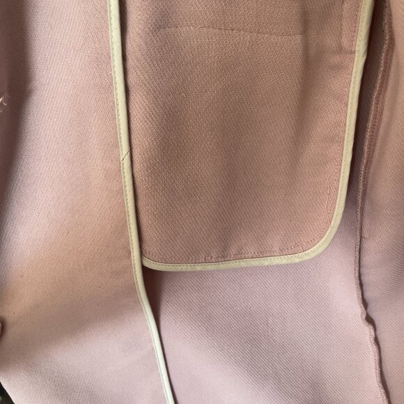 Topshop Blush Pink Oversized Longline Coat – UK 12 / US 8 - Picture 8 of 9